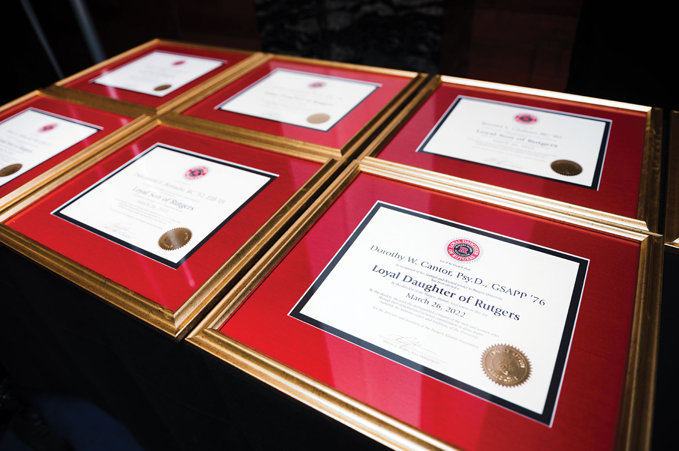 Loyal Sons and Daughters Certificates