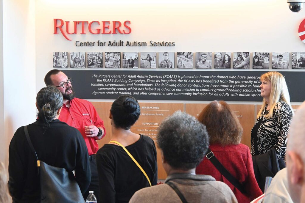 Tour of Rutgers Center for Adult Autism Services